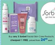Sorbet Facial Skin Care Products-Each
