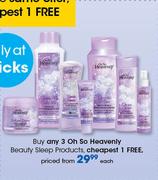 Oh So Heavenly Beauty Sleep Products-Each
