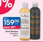 Shea Moisture Body Wash-384ml Each