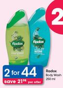 Radox Body Wash-2X250ml