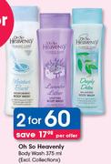 Oh So Heavenly Body Wash(Excl. Collection)-2X375ml