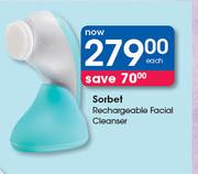 Sorbet Rechargeable Facial Cleanser-Each