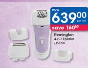 Remington 4-In-1 Epilator EP7020-Per Set