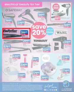 Clicks : You Pay Less (14 May - 30 May 2019), page 36