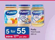 Purity Third Foods-5 x 200ml