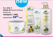 Portia M Hand & Body Products-Each