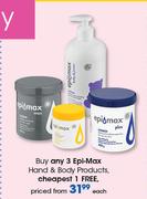 Epi-Max Hand & Body Products-Each
