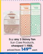 Skinny Tan Sun Care Products-Each