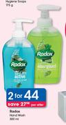 Radox Hand Wash-2x300ml Per Offer