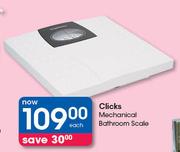 Clicks Mechanical Bathroom Scale-Each