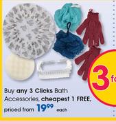Clicks Bath Accessories-Each