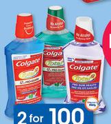 Colgate Total Pro Mouthwashes-For 2