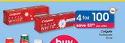 Colgate Toothpaste-4 x 75ml