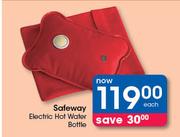 Safeway Electric Hot Water Bottle-Each