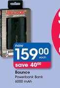 Bounce Powerbank 6000mAh Each