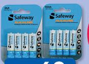 Safeway Alkaline Battries AA Or AAA -2x4Pack