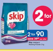 Skip Intelligent Washing Powder-2 x 2kg
