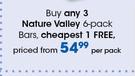Nature Valley 6-Pack Bars-Per Pack