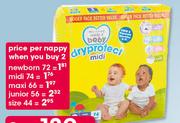 Clicks Made 4 Baby Dryprotect Disposable Nappies Value Packs-Each