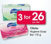 Clicks Hygiene Soap Bar-3x175g Per Offer