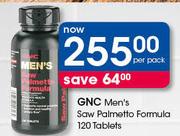 GNC Men's Saw Palmetta Formula Tablets-120's