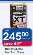 USN Phedra Cut Lava Burn Cherry-Per Pack