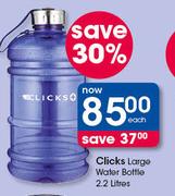 Clicks Large Water Bottle-2.2Ltr Each