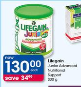 Lifegain Junior Advanced Nutritional Support-300g Each