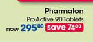 Pharmaton Pro Active 90 Tablets-Per Pack