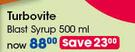 Turbovite Blast Syrup-500ml Each