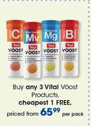 Vital Voost Products-Per Pack