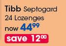 Tibb Septogard Lozenges-24's