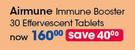 Airmune Immune Booster Effervescent Tablets-30's Per Pack