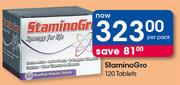 StaminoGro Tablets-120's Per Pack