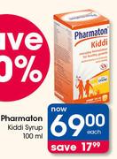 Pharmaton Kiddi Syrup-100ml Each