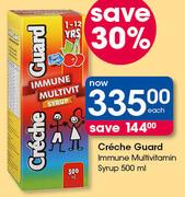 Creche Guard Immune Multivitamin Syrup-500ml Each