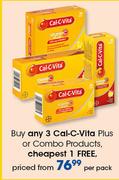 Cal-C-Vita Plus Or Combo Products-Per Pack