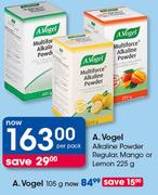 A.Vogel Alkaline Powder (Regular, Mango Or Lemon)-225g Per Pack