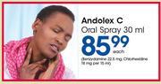 Andolex C Oral Spray-30ml Each