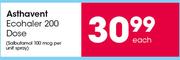 Asthavent Ecohaler 200 Dose-Each