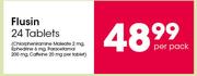 Flusin Tablets-24's Per Pack