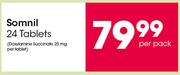 Somnil Tablets 24's-Per Pack