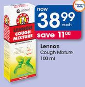 Lennon Cough Mixture-100ml Each