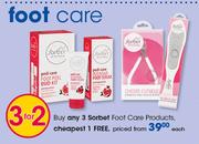 Sorbet Foot Care Products-Each
