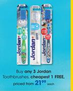 Jordan Toothbrushes-Each