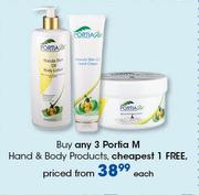 Portia M Hand And Body Products-Each