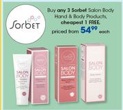 Sorbet Salon Body Hand And Body Products-Each