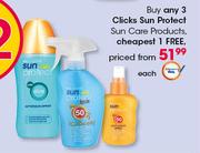Clicks Sun Protect Sun Care Products-Each
