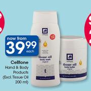 Cellton Hand & Body Products (Excl. Tissue Oil 200ml)-Each