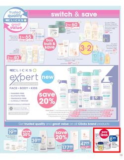 Clicks : You Pay Less (22 Aug - 5 Sept 2019), page 15